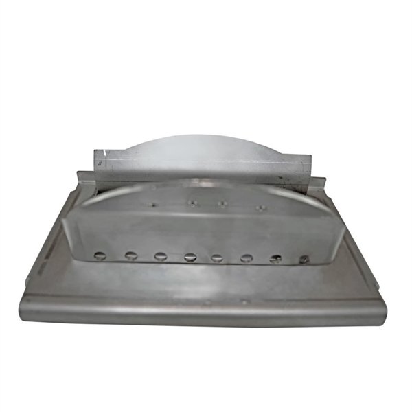 Burn pot without incorperated bottom grate, shallow model. In steel, for Cadel pellet stove.